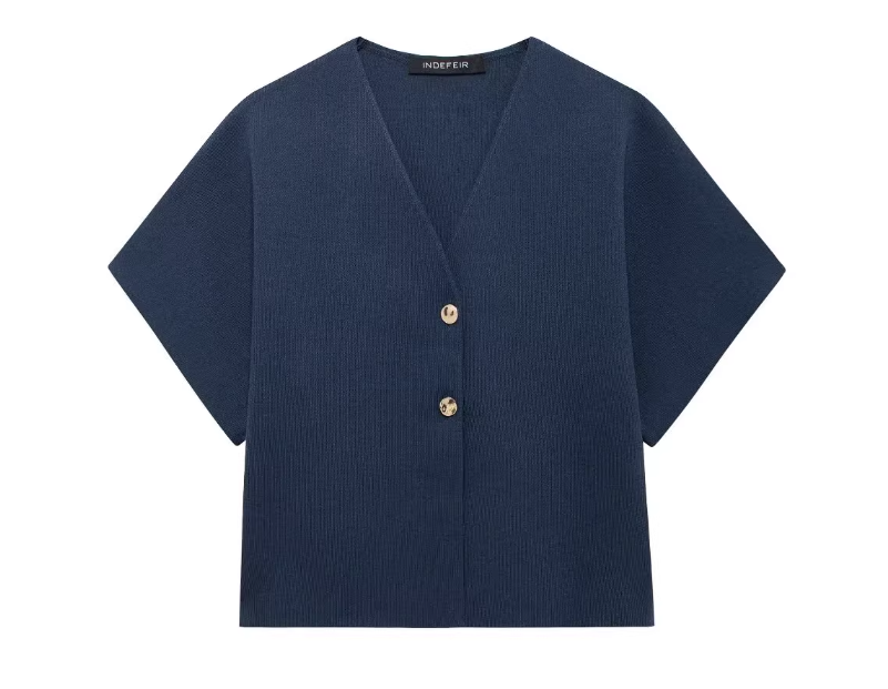 Pullover mit V-Ausschnitt